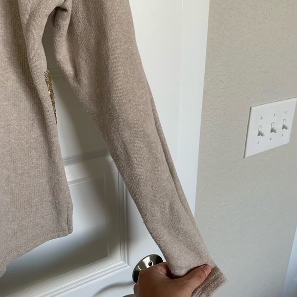 Xhilaration gold sequin striped top! - Picture 10 of 10